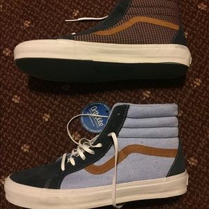 Vans SK8 Hi men’s size 11. Ortholite new with tags